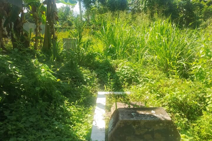 Kondisi sekitar makam Kartini Manoppo, (Foto: Tentangpuan.com/Tri Deyna).