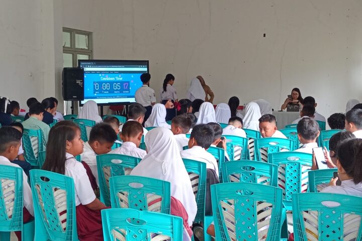 Suasana kompetisi siswa berprestasi di Kotamobagu, (Foto: ZONAUTARA.com/ Sajidin Kandoli).