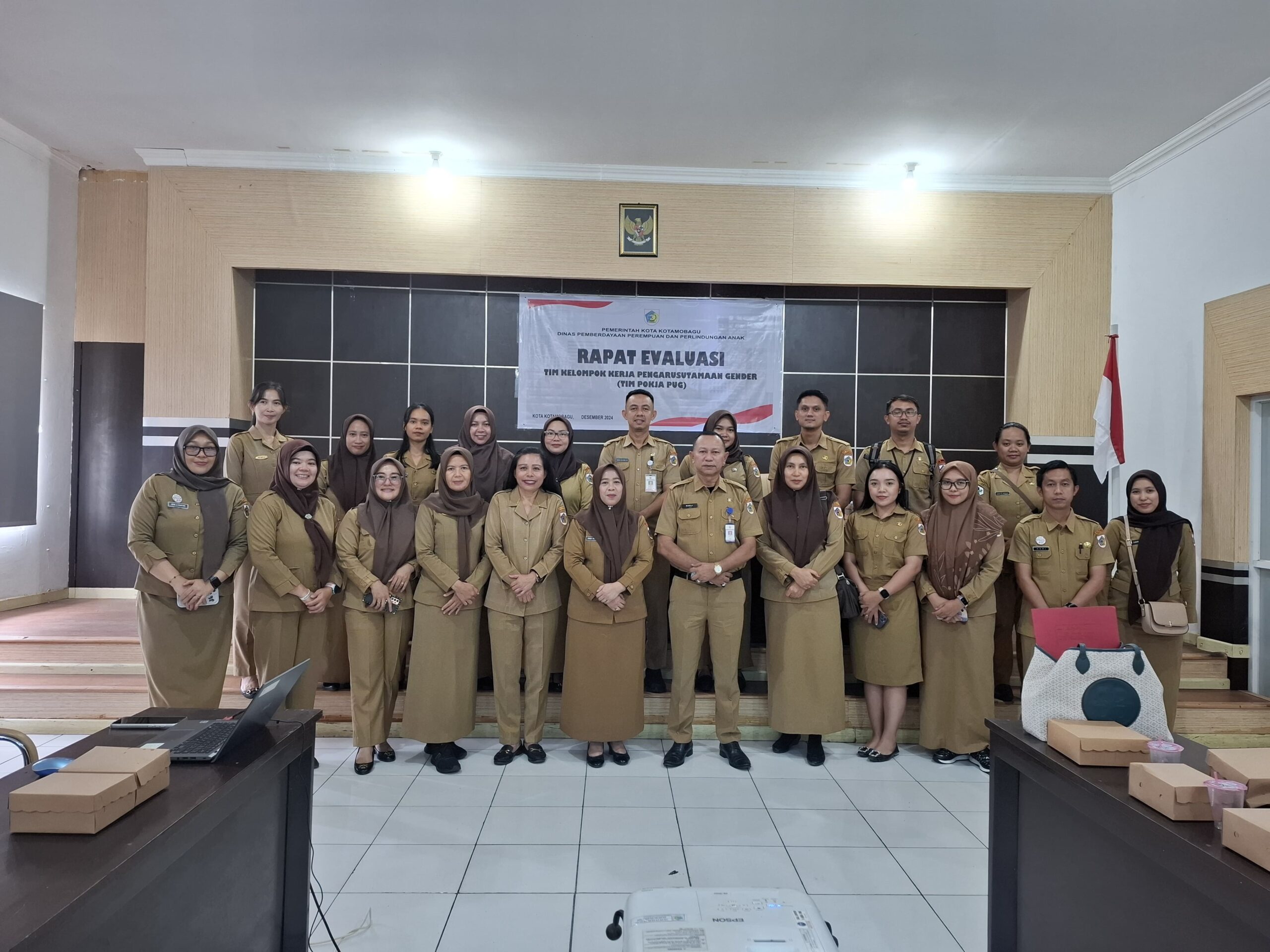 Rapat Evaluasi Kelompok Kerja Pengarusutamaan Gender (Pokja PUG) pada Senin (9/12/2024), (Foto: Dok pribadi).